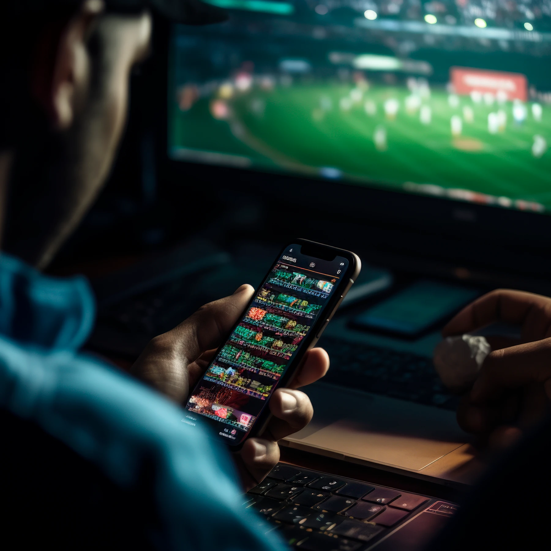 Interface da Casa de Apostas com foco no futebol brasileiro