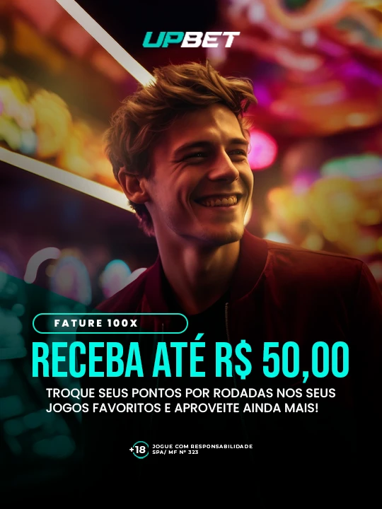 Receba até R$ 50,00
